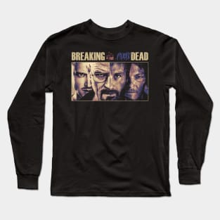 Breaking Dead  Alchemist vs Zombie Long Sleeve T-Shirt